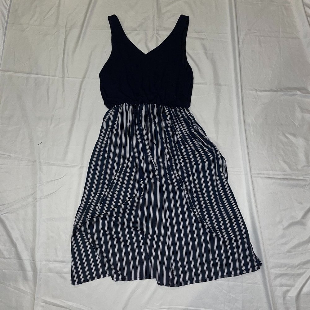 Loft Solid/Striped Dress